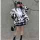 Cow Pattern X Panda Kawaii Style Sweater by Diamond Honey (DH306)
